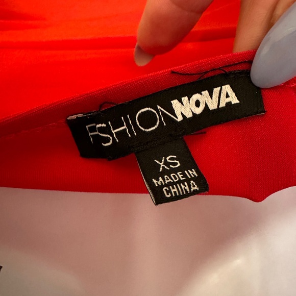 Fashion Nova XS Red Dress - Picture 4 of 4
